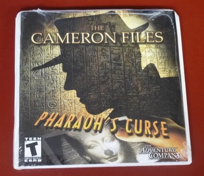Video Game PC The Cameron Files Pharaohs Curse & Secret at Loch Ness NEW Jewel