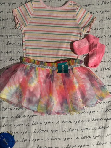18 Mos Outfit Tutu/fullbody Suit new