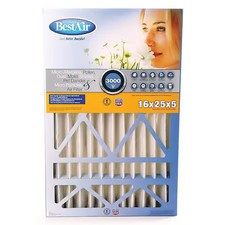 Bestair Cb1625-13C 25 In X 16 In X 5 In Synthetic Furnace Air Cleaner Filter