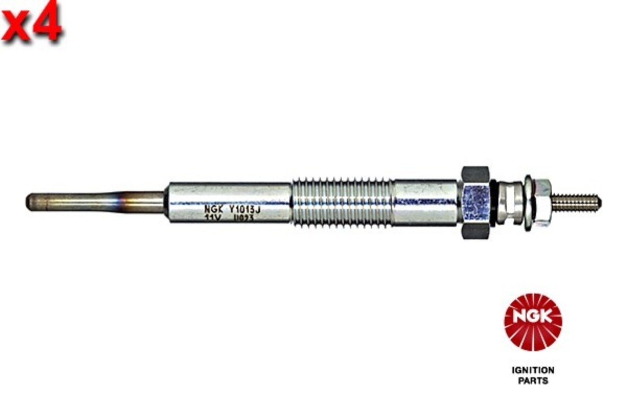 NGK 4x Glow Plug For TOYOTA 4 Runner Land Cruiser 90 Picnic 93-09 19850-67030