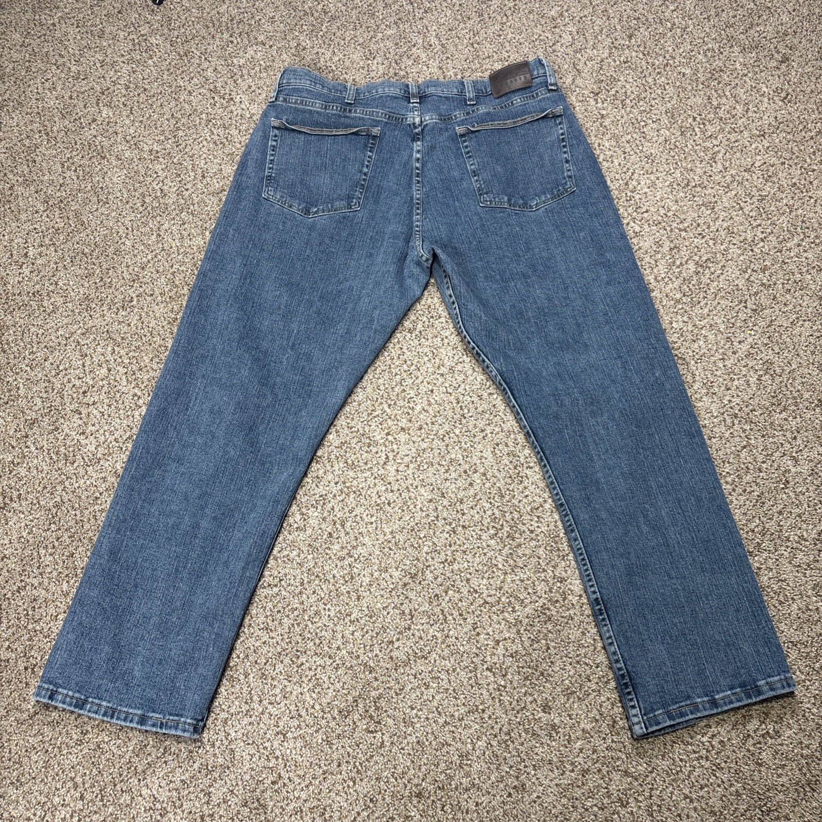 Wrangler Reserve Jeans Mens 38x29 (36x28) Advanced Comfort Straight Leg Stretch - View 13
