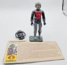 VTG 1985  GI Joe 3.75" Cobra Frogman EELS with File Card. c2