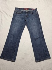 Lucky Brand Women's Jeans Sweet 'N Crop Size 4/27 Medium/Dark Blue Denim Casual