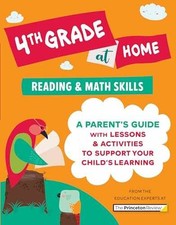 4th Grade at Home: A Parent's - Paperback, by The Princeton Review - Very Good
