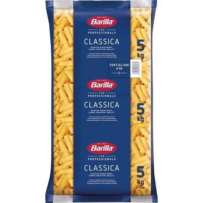 Barilla Tortiglioni no. 83 Pasta 5 kg Hartweizen Nudeln Vorrat (3,80 EUR/KG)
