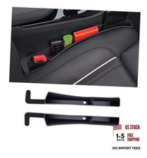 2PCS Car Seat Gap Filler, Automotive Seat Organizer Fill The Gap Between Black