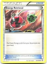 Energy Retrieval 126/160 Primal Clash Uncommon Pokemon TCG