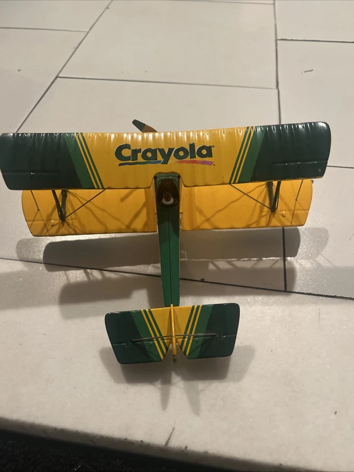 Vintage 1919 Crayola Boeing Model 100 Diecast Airplane Limited Edition - Image 2 of 4