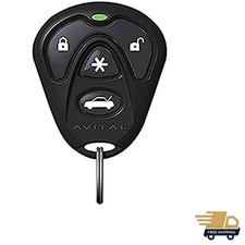 Effortless Remote Start with 4 Button Controller - Compact  Ready to Use