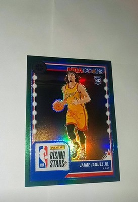JAIME JAQUEZ JR. 2023-24 HOOPS PREMIUM Rc RISING GREEN RC /75 Grade It  heat