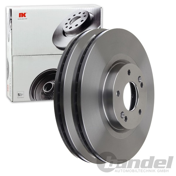 2X Nk Bremsscheiben 321Mm BelÜFtet Vorne Passend FÜR Hyundai Grand Santa Kia-image