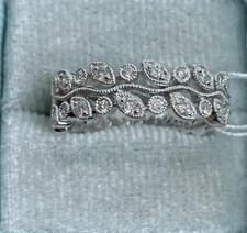 2 Ct Round Cut Lab Created Diamond Engagement Ring 14K White Gold Plated