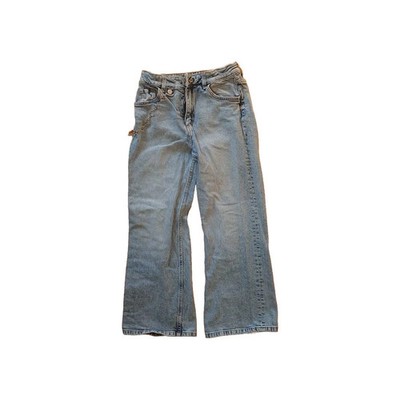 Set: Jeans Hosen, Schlag, Used Look - 2 Teile, Größe 140, Mädchen