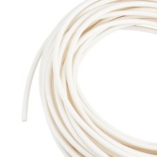 Upholstery Firm Plastic Foam Welt Cord Piping 6mm White PVC 21.8 Yards