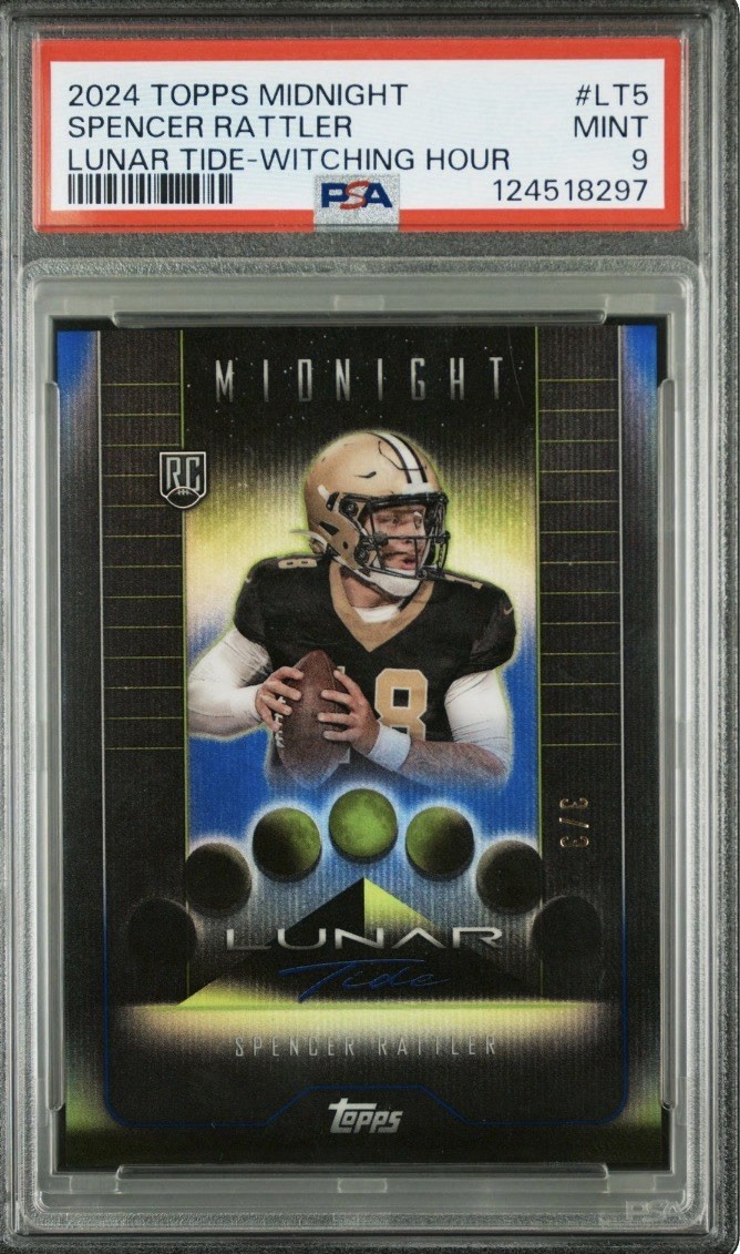 Spencer Rattler Topps Midnight Lunar Tide #LT5 Witching Hour