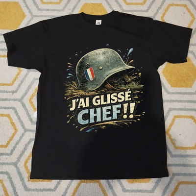 Premium T-Shirt ''Ich rutschte Chef'' The 7th Company
