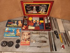 Vintage 1954 Erector Set No. 8 1/2 A.C. Gilbert Co. Ferris Wheel - Case Manual