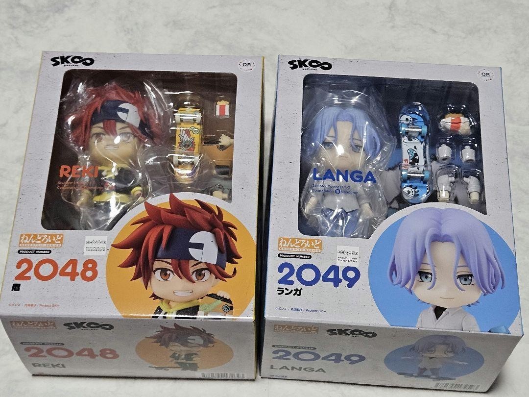 ねんどろいど ランガ フィギュア 2049 Nendoroid SK8 the Infinity Langa & Reki Figure Set 2048 2049