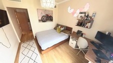 Cama + colchon + somier, madera maciza de "Marina Home"
