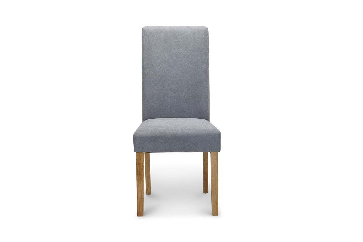 Ovela Set of 2 Kyran Fabric Dining Chairs (Ash Grey), Chairs eBay