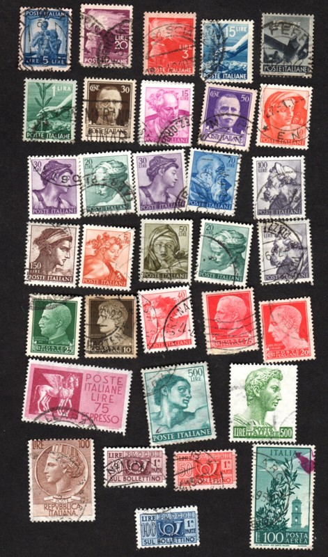 Italy Lot 25B Small Collection Older Issues