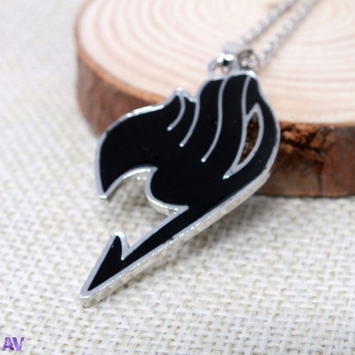 Fairy Tail Anime Logo Metal Necklace Cosplay 4 colours UK Stock - 第 11/18 張圖片