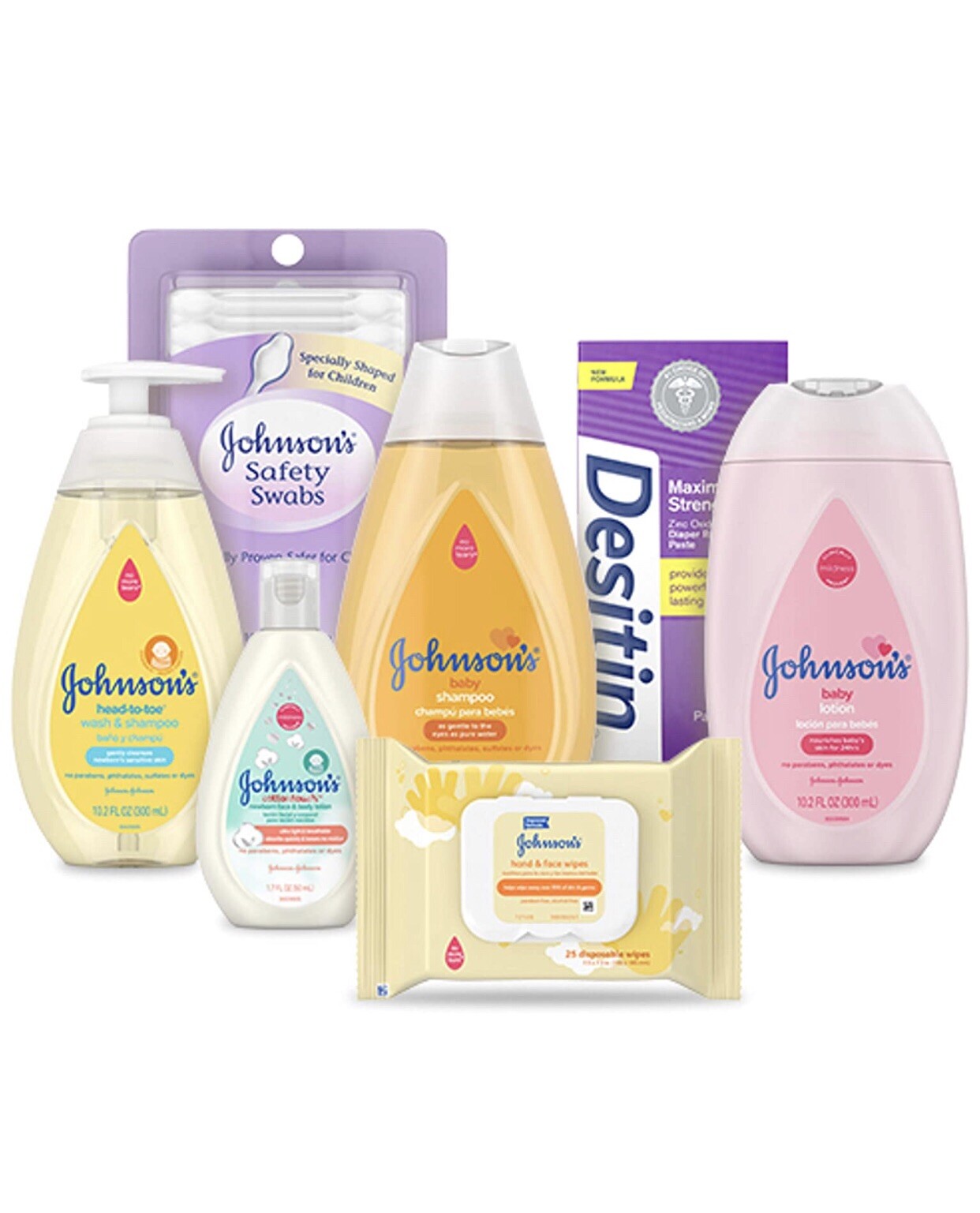 johnson baby bath set