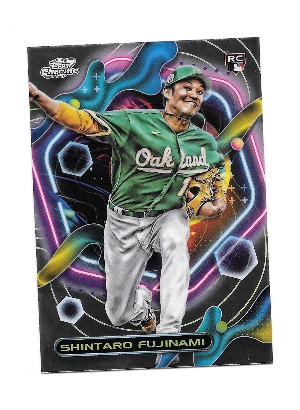 Shintaro Fujinami 2023 Topps Chrome Cosmic Baseball "RC" #71