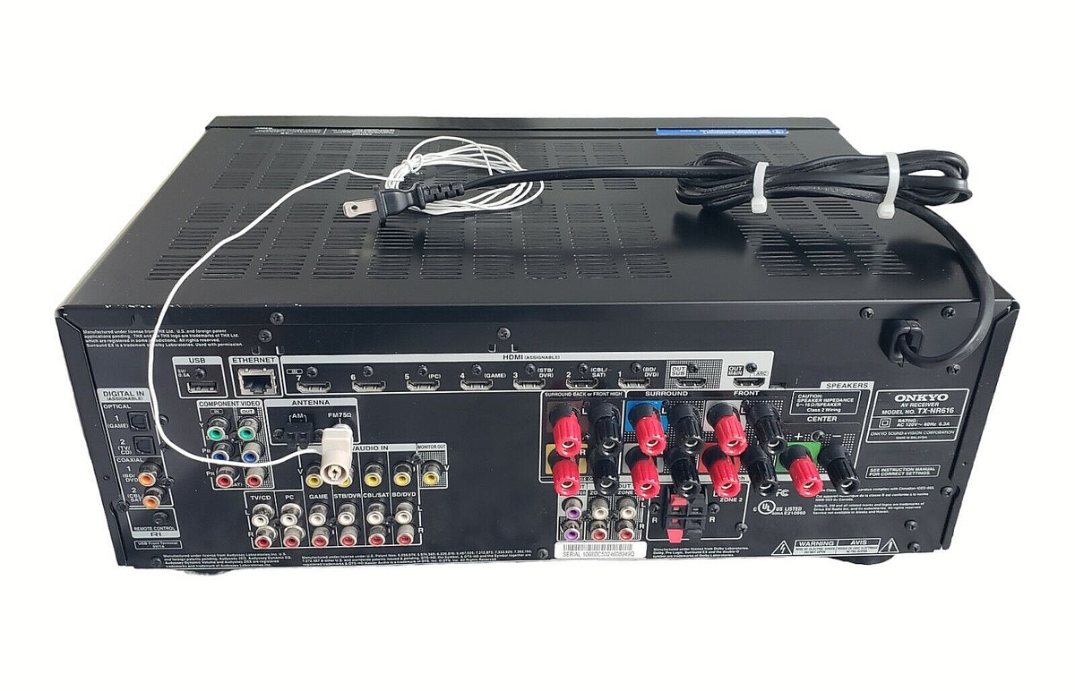 ☆実働品★ONKYO★7.1chAVアンプ★TX-NR616黒色★新品リモコン付 s-l400.jpg