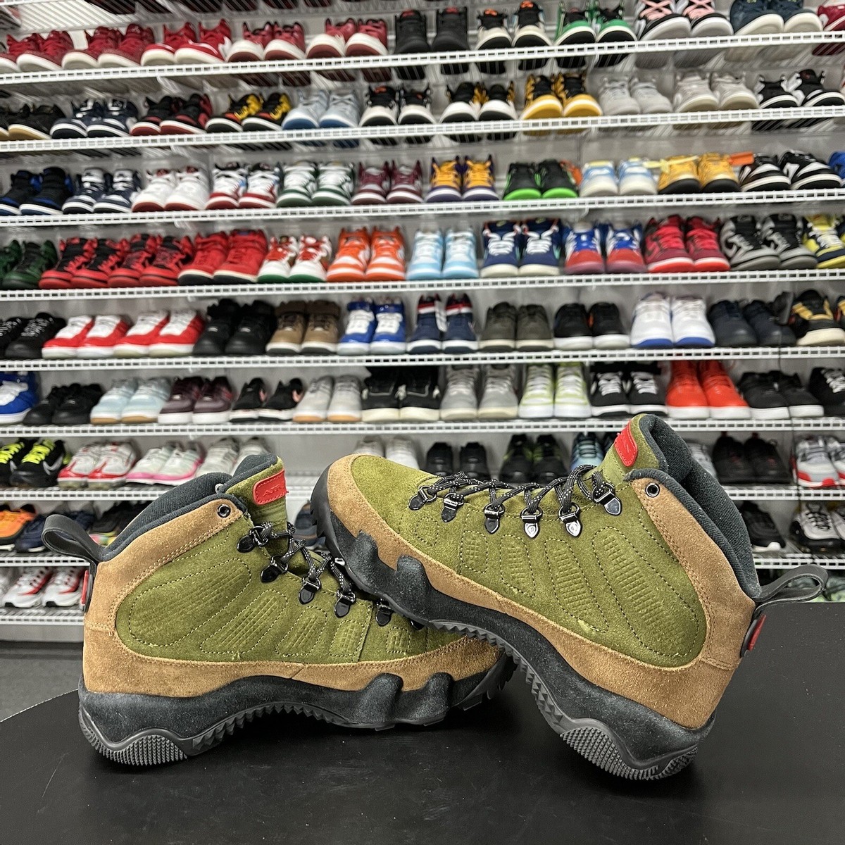 Nike Air Jordan 9 Retro NRG Military Brown Legion Green AR4491-200