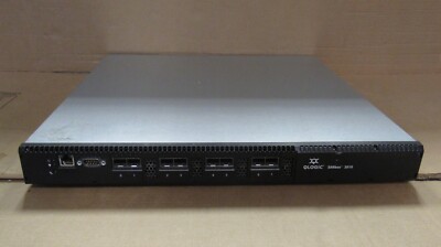 Q-Logic SANbox 3810 8-Port 4Gb Fibre Channel FC Stackable Switch SB3810-08A8