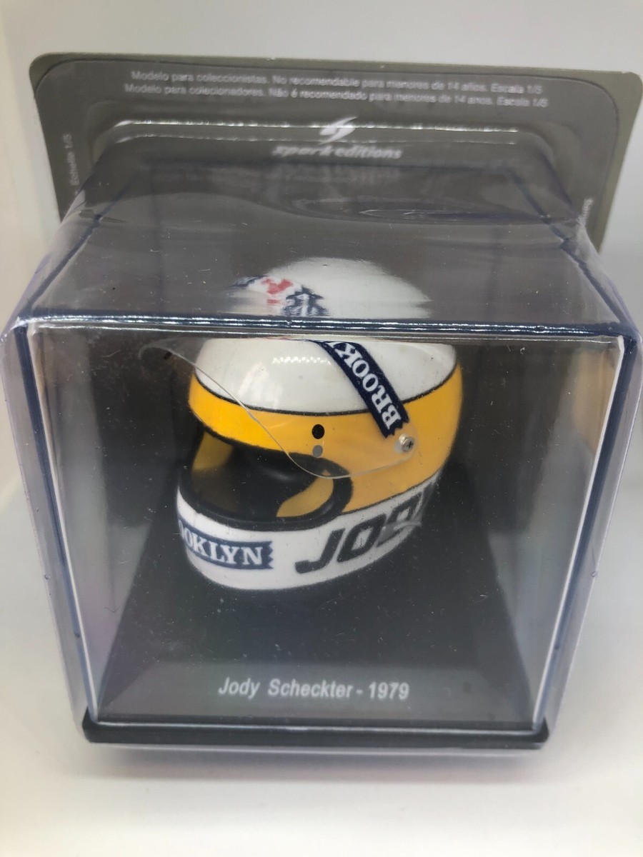 JODY SCHECKTER 1979 FERRARI FORMULA 1 MINI HELMET (SCALE 1:5