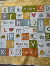 baby shower gift, hand quilted hand made baby quilts