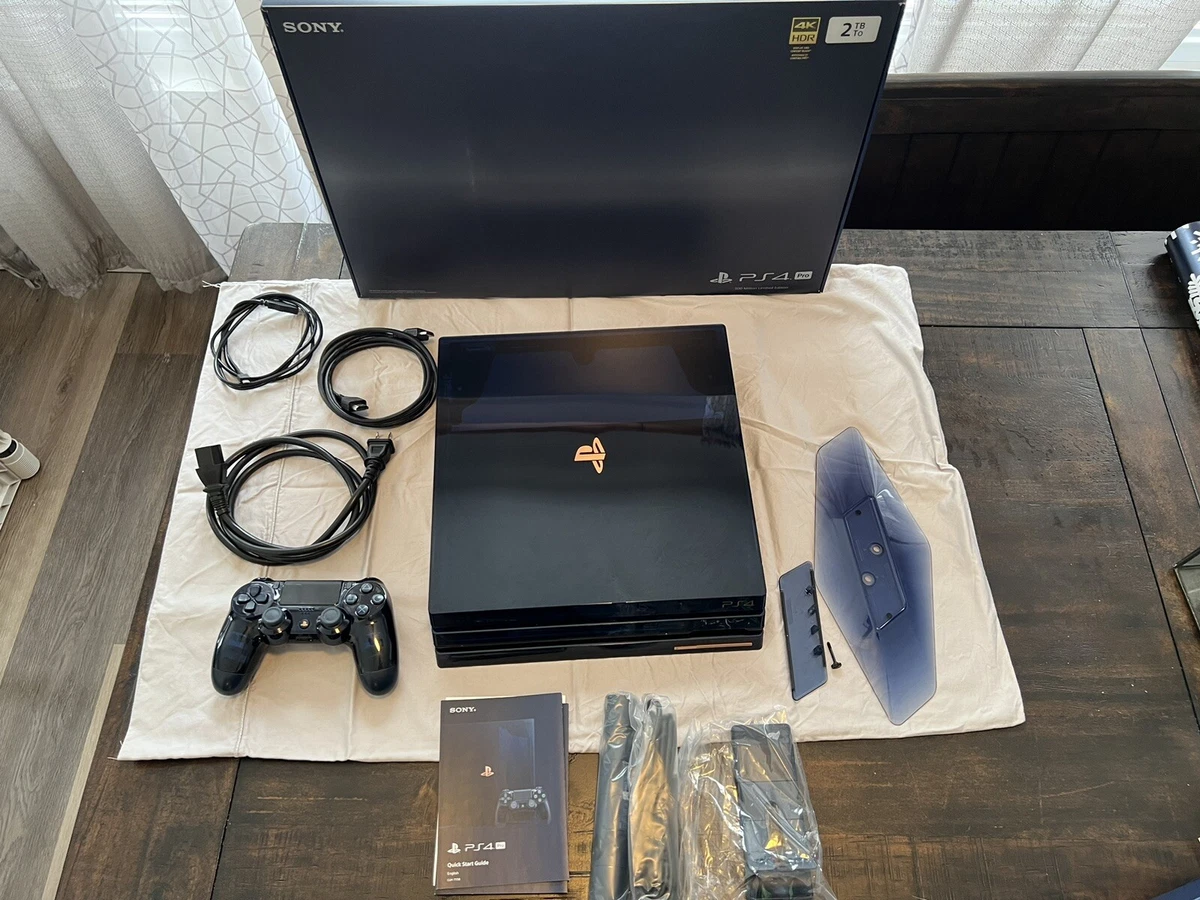 Sony PlayStation 4 Pro 2TB 500 Million Limited Edition Console Bundle -  Dark...