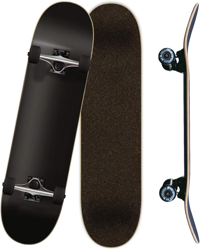 Pro Skateboards Blank, Checker, Camo Professional Complete Skateboard 7.75