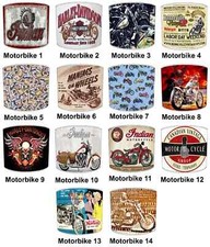 Abat-Jours De Lampe De Table En Motos Vintage