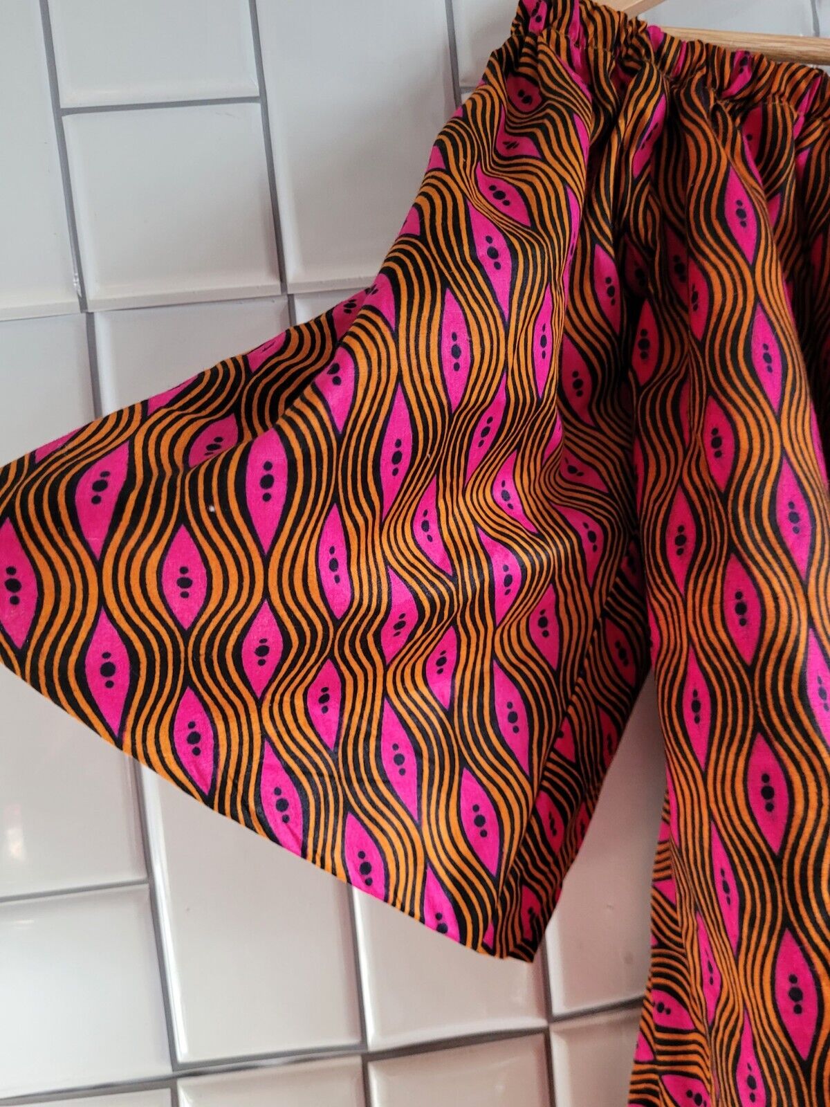 Women’s African Short Sleeve Printed Off Shoulder… - image 5