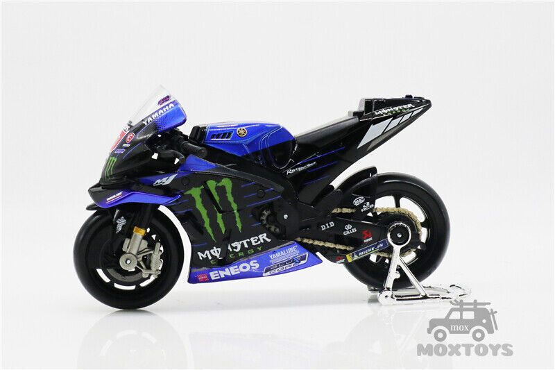 1:18 Maisto Novo 2022 Equipe De Corrida De Fábrica Yamaha #21 #20