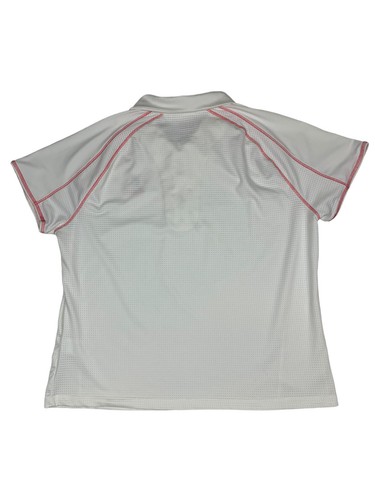 Ashworth White Short Sleeve Women's Golf Polo Shirt Lake Nona Size XL - Picture 10 of 14