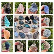 Large Raw Stones, Natural Rough Stones 2-3, Choose From 41 Types Stones