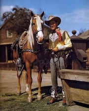 Roy Rogers & Trigger 8X10 Photo Reprint