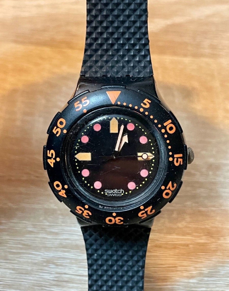 稼働 swatch scuba200 腕時計 回転ベゼル ヴィンテージ 699 稼働 swatch scuba200 腕時計 ZARD坂井泉水愛用 584 - メルカリ