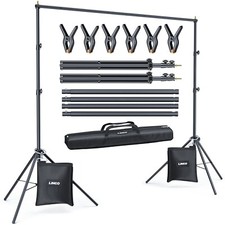 LINCO Backdrop Stand for Parties Kit 10x7 ft Studio Background Support System