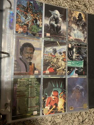 1993-95 Star Wars Galaxy Series 1 2 3 Complete Trading Card Sets 1 1993-95 Star Wars Galaxy Series 1 2 3 Complete Trading Card Sets 1