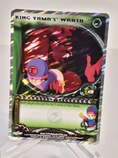 Yu Yu Hakusho TCG CCG King Yama's Wrath U8 Unlimited Dark Tournament Card