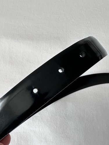 Cinturón ajustado GUCCI de cuero negro con hebilla en G pulgadas 28 pulgadas para mujer - Imagen 9 de 9