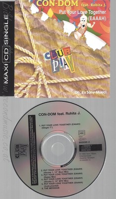 CD--CON-DOM FEAT. ROHITA J. -- PUT YOUR LOVE TOGETHER