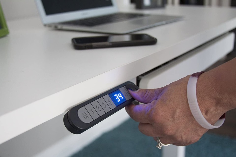 Motionwise Electric Adjustable Height Home Office Desk 24" In. x 48" In