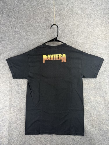 Pantera Shirt Men's Small Black Do Not Mess With Me Graphic Band Tee - Picture 7 of 7