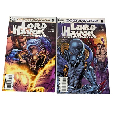 Countdown Presents Lord Havok & the Extremists #5 & #6 (2008) DC Comics